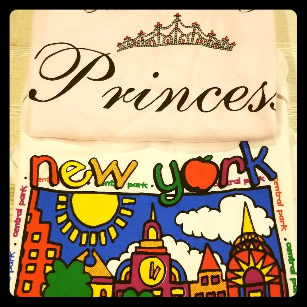 Two New York City Onesies Size 12-18 months